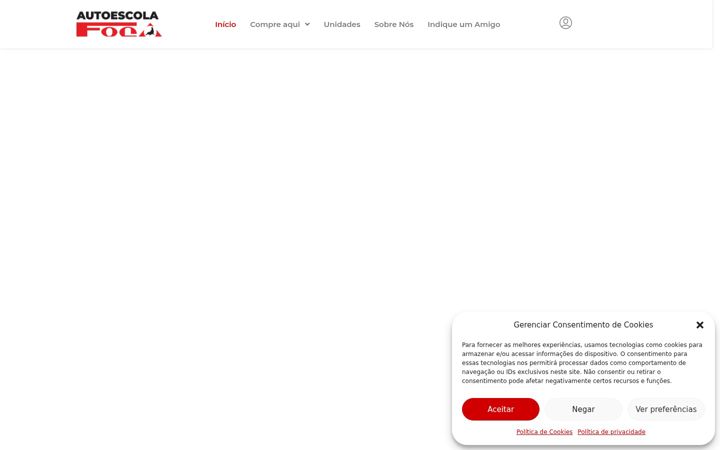 Екранна снимка на autoescolafoca.com.br