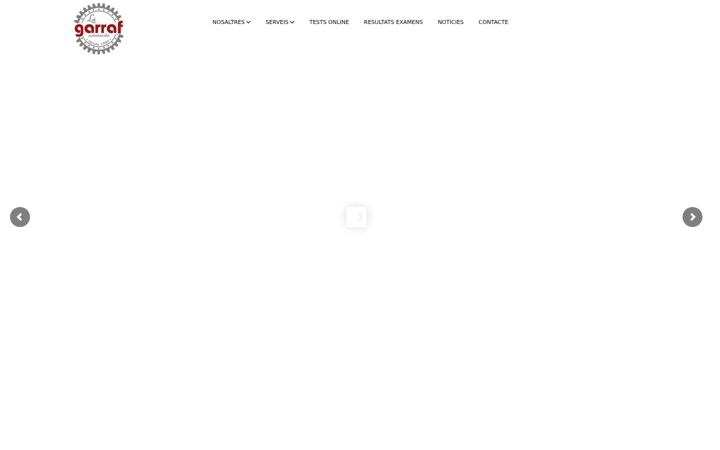 Screenshot of autoescolagarraf.cat