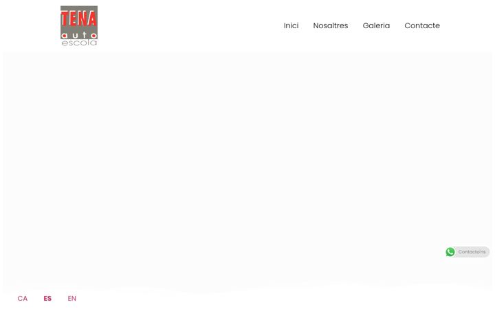 Screenshot of autoescolatena.com