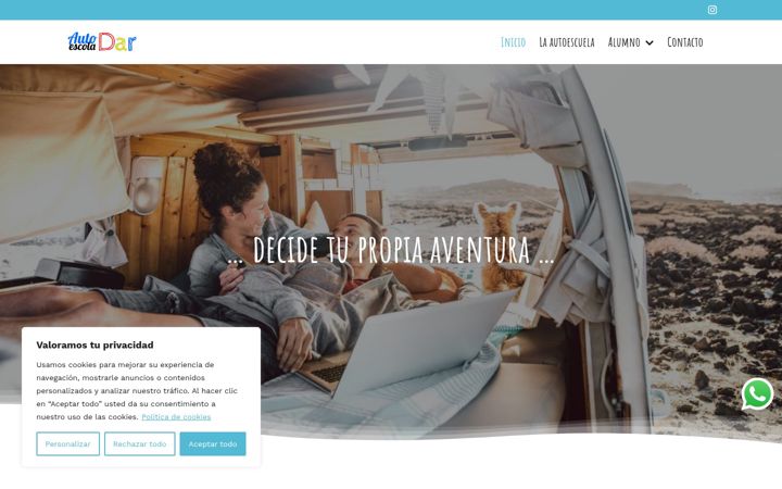 Zrzut ekranu autoescuela-en-barcelona.com