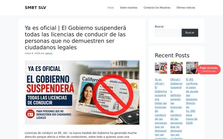 Screenshot of autoescuela-gandia.es