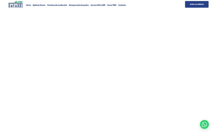 Screenshot von autoescuelabayarri.es