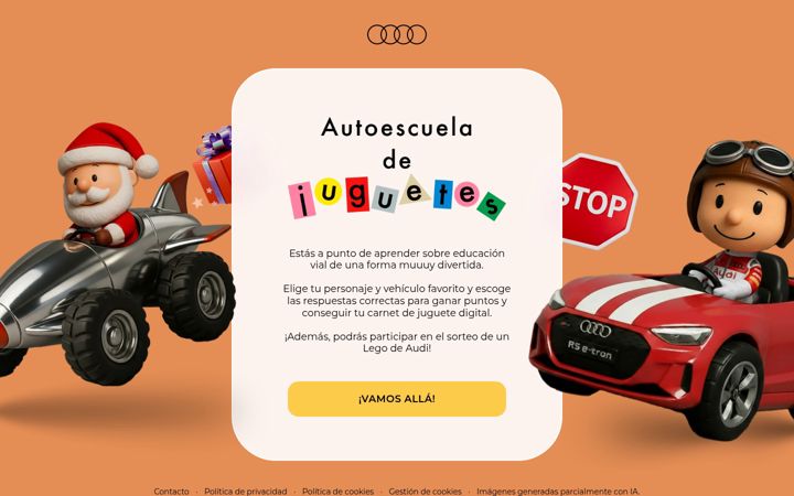 Screenshot of autoescueladejuguetesaudi.es