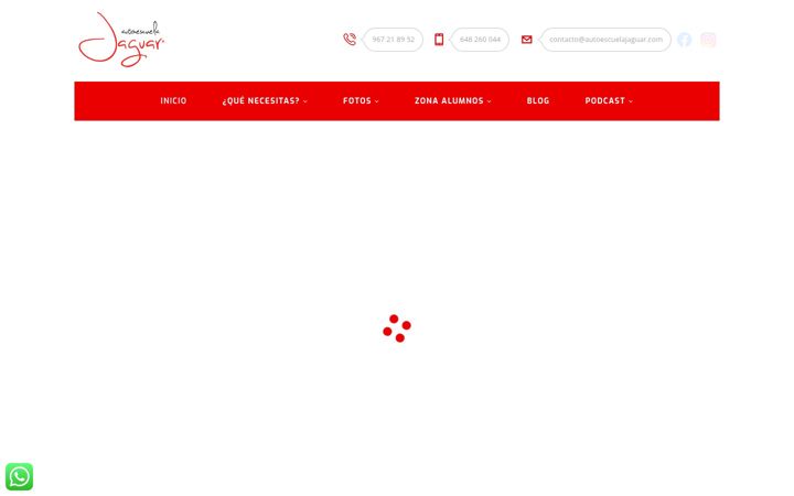 Screenshot του autoescuelajaguar.com