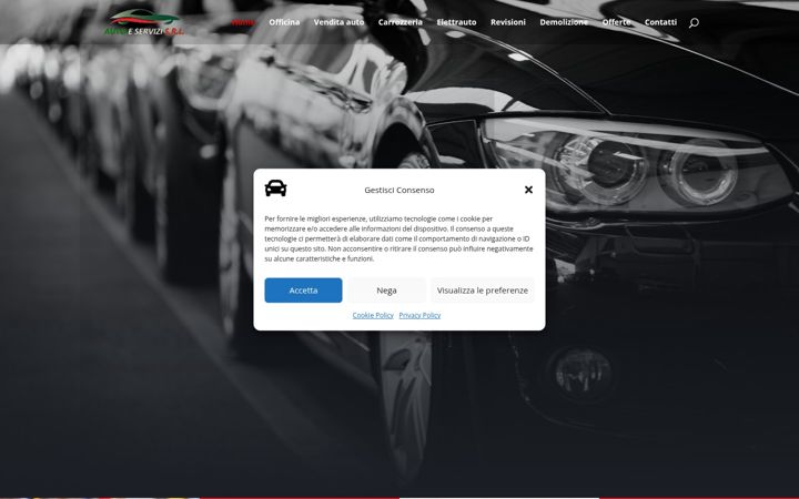 Screenshot of autoeservizi.it