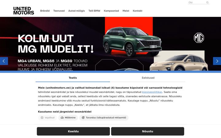 Screenshot of autoesindus.ee