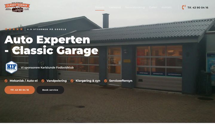 Screenshot ta' autoexperten.dk