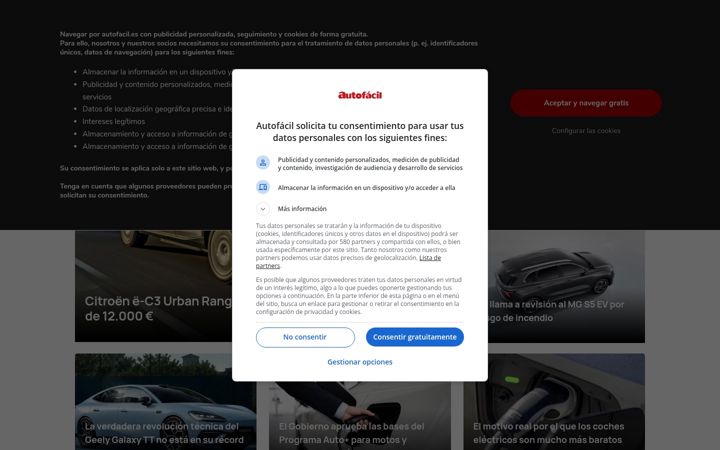 Screenshot of autofacil.es