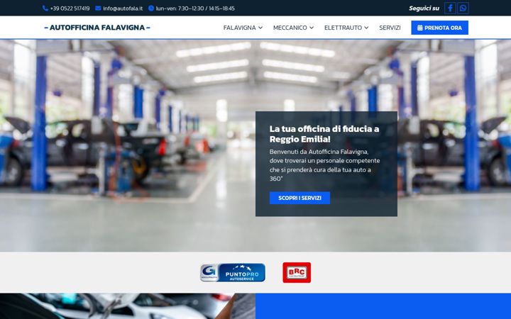 Snimka zaslona za autofala.it