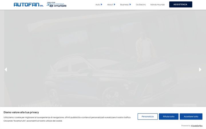 Snimka zaslona za autofansrl.it