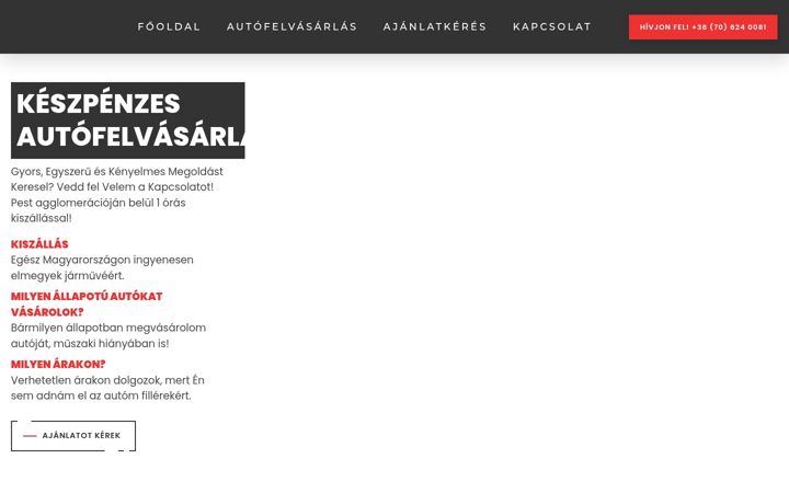 Screenshot of autofelvasarlasexpressz.hu