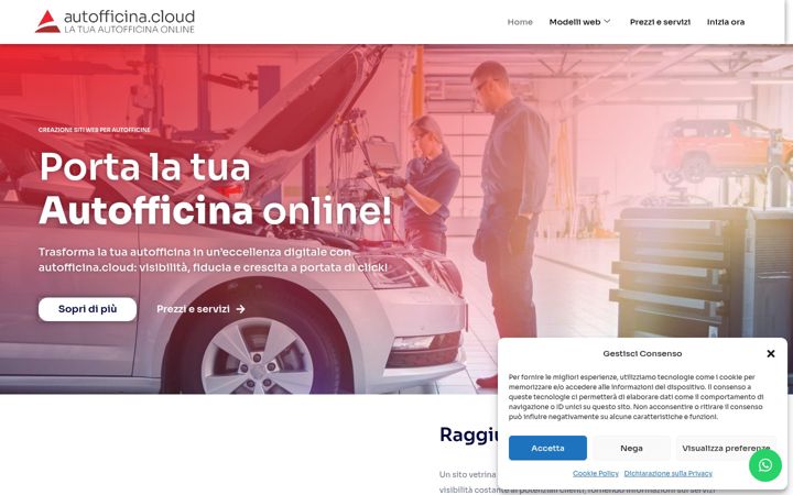 Screenshot of autofficina.cloud