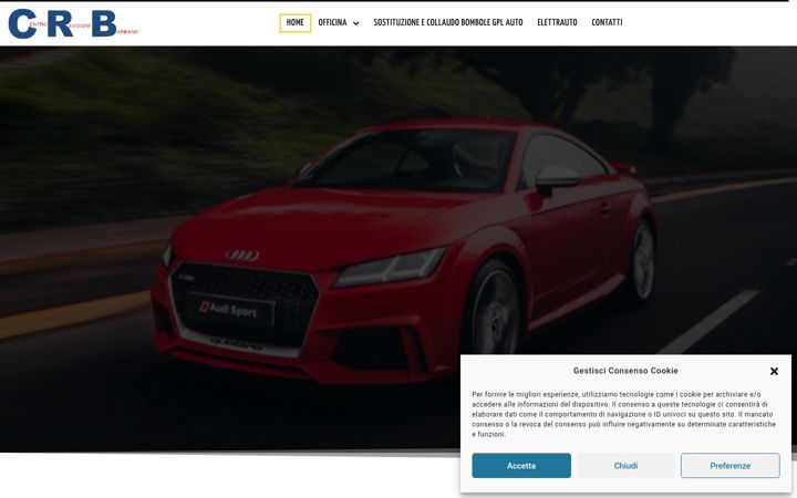 Captură de ecran a autofficinabarbano.it