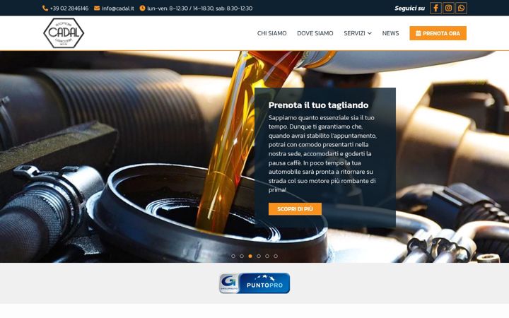 Screenshot of autofficinacadal.it