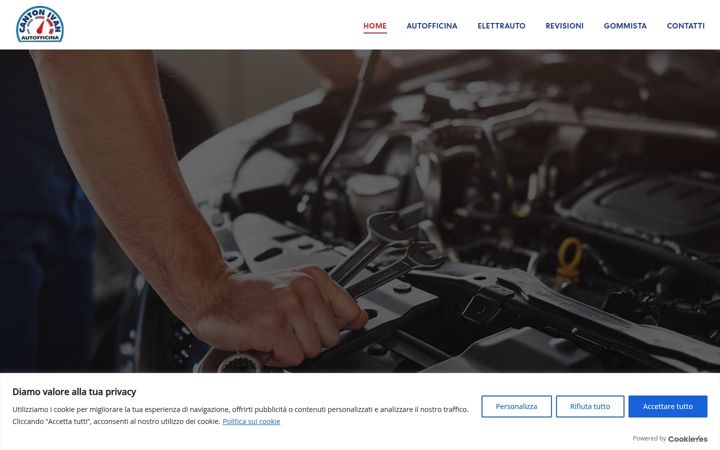 Captură de ecran a autofficinacantonivan.it