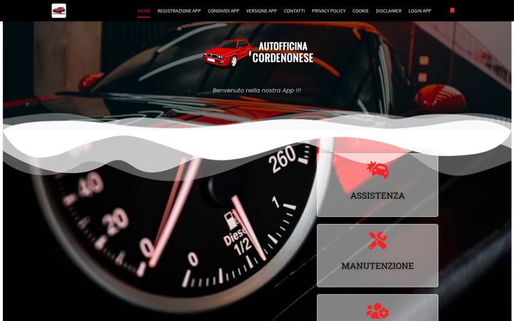 Screenshot of autofficinacordenonese.altervista.org