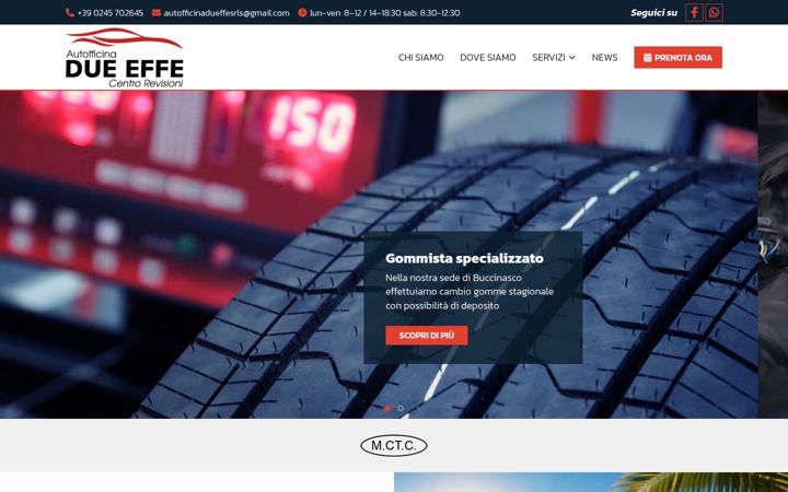 Posnetek zaslona autofficinadueeffe.it