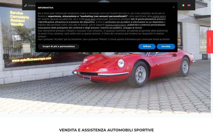 Posnetek zaslona autofficinaeuropa.it