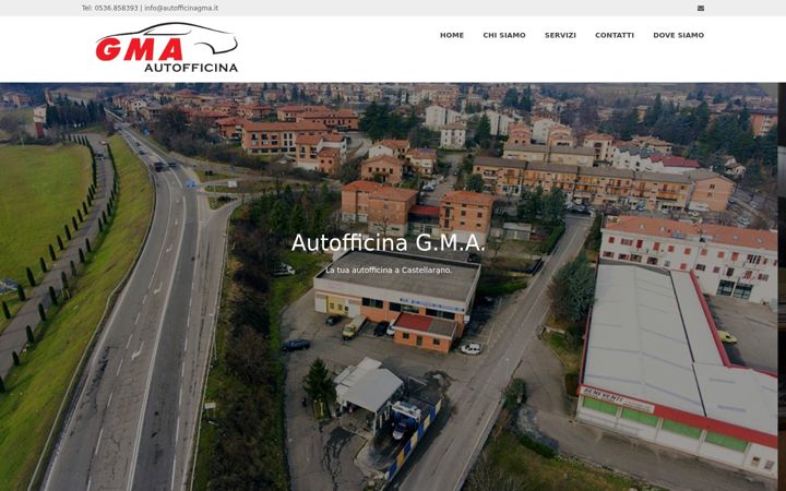 Screenshot of autofficinagma.it