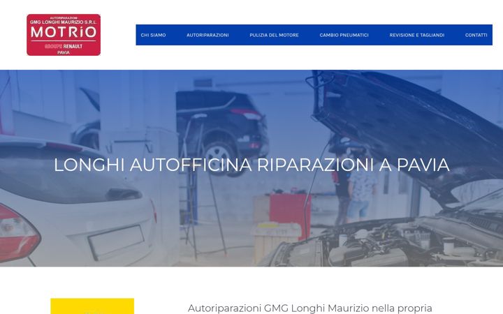 Skjámynd af autofficinalonghimaurizio.it
