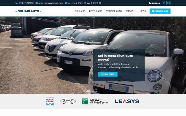 Екранна снимка на autofficinaogliari.it