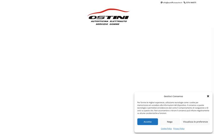 Screenshot von autofficinaostini.it