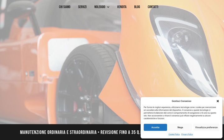 Екранна снимка на autofficinapaddock.it