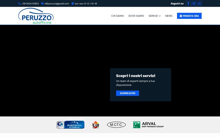 Екранна снимка на autofficinaperuzzo.it