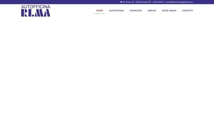 Screenshot of autofficinarima.com