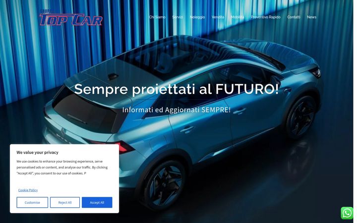 Screenshot of autofficinatopcar.it