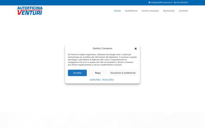 Screenshot ta' autofficinaventuri.it