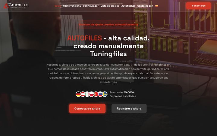 Captura de pantalla de autofiles.es