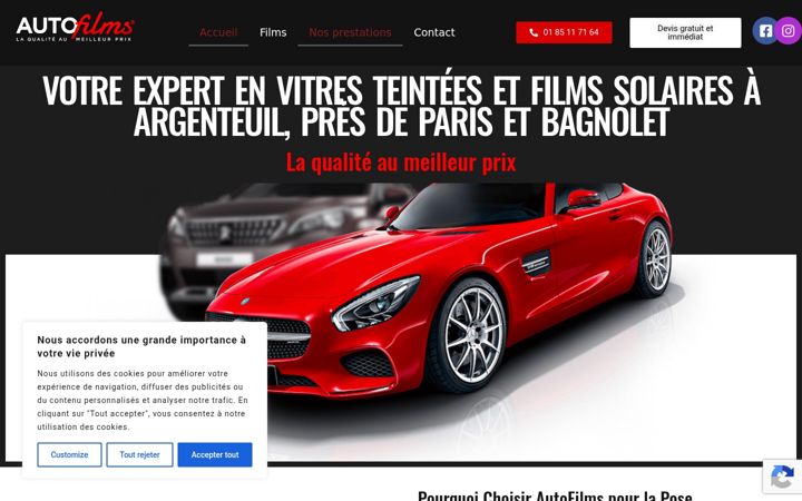Screenshot of autofilms.fr