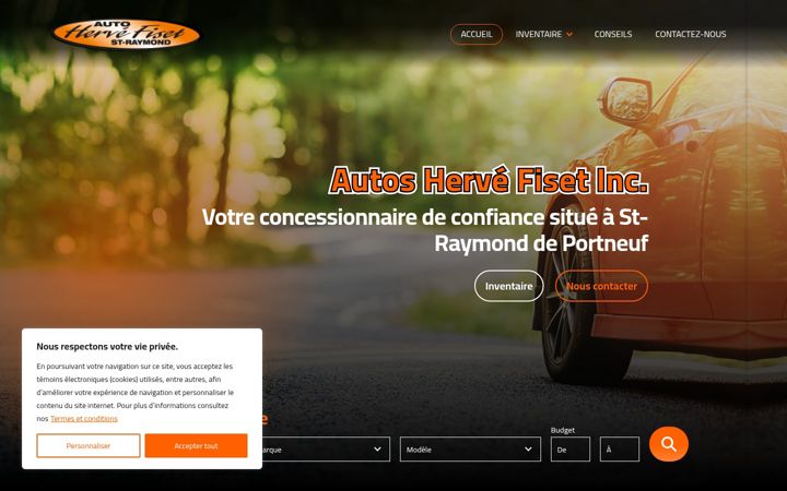 Screenshot του autofiset.com