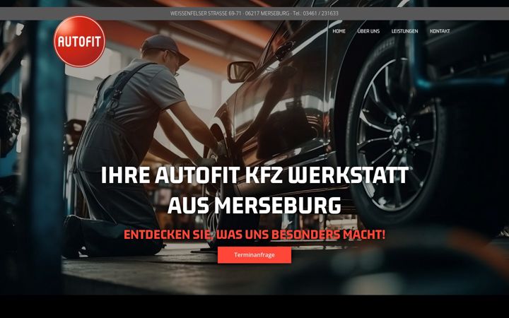 Skærmbillede af autofit-bauer.de