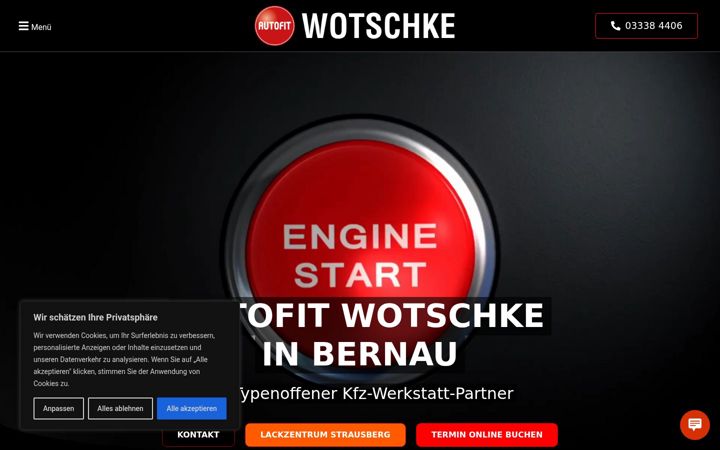 Screenshot von autofit-wotschke.de