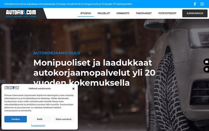 Screenshot of autofix1.com