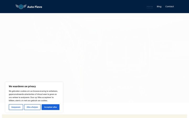 Screenshot του autoflevo.nl