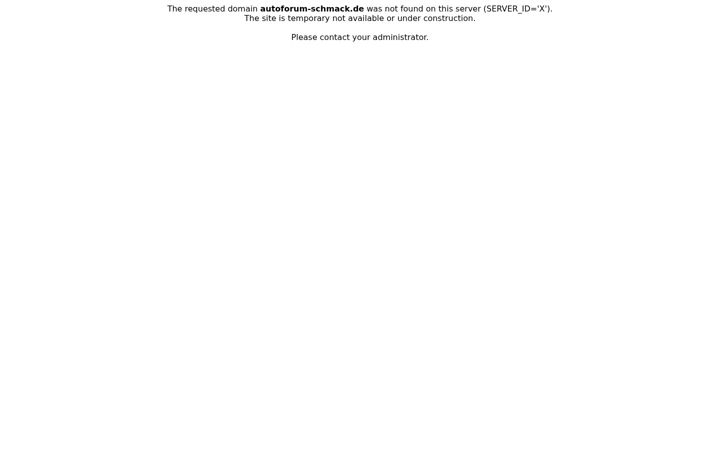 Screenshot of autoforum-schmack.de