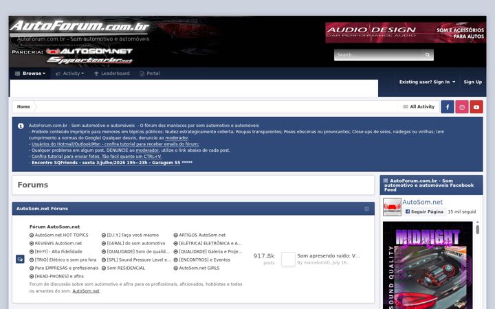 Screenshot του autoforum.com.br