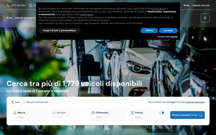 Screenshot του autofossano.it
