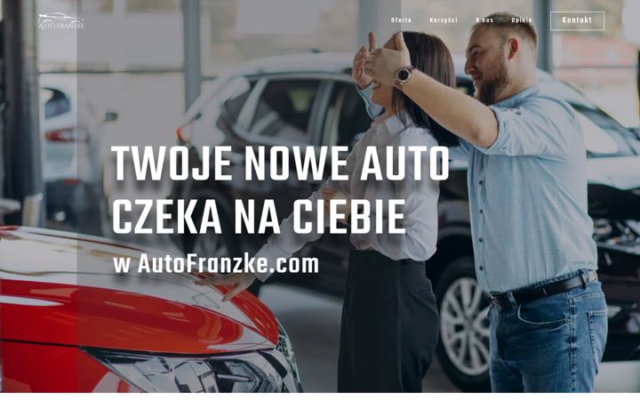 Screenshot of autofranzke.com