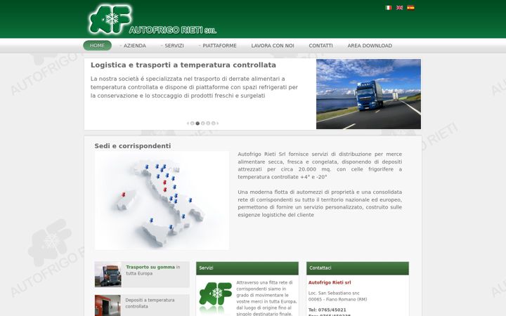 Screenshot of autofrigorieti.it