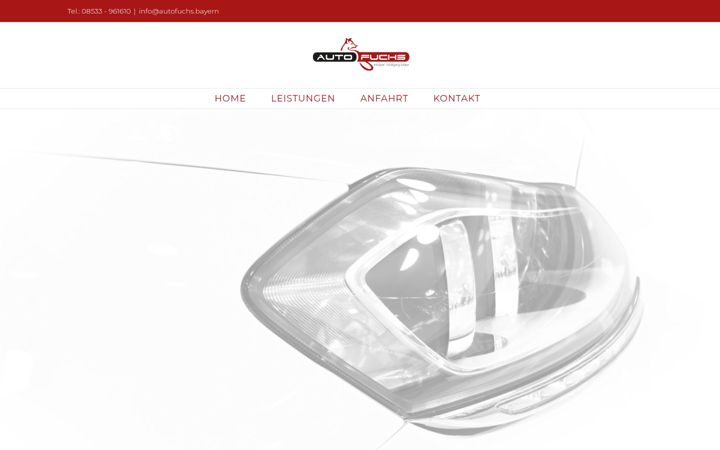 Screenshot of autofuchs.bayern