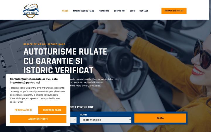 Screenshot of autofun7.ro