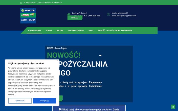 Screenshot of autogajda.com
