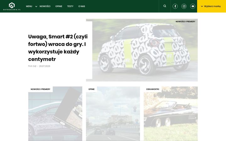 Screenshot of autogaleria.pl