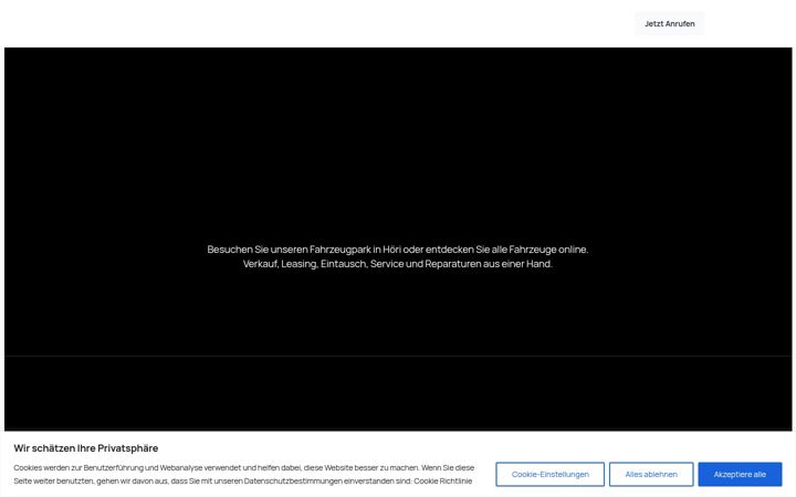Screenshot of autogaragehoeri.ch