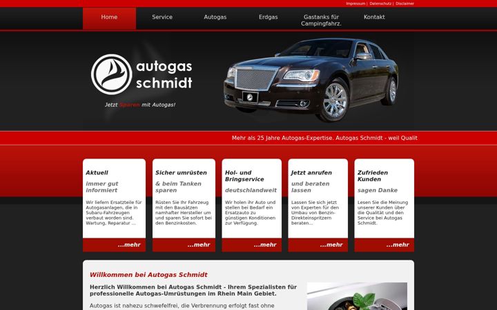 Screenshot of autogas-schmidt.de