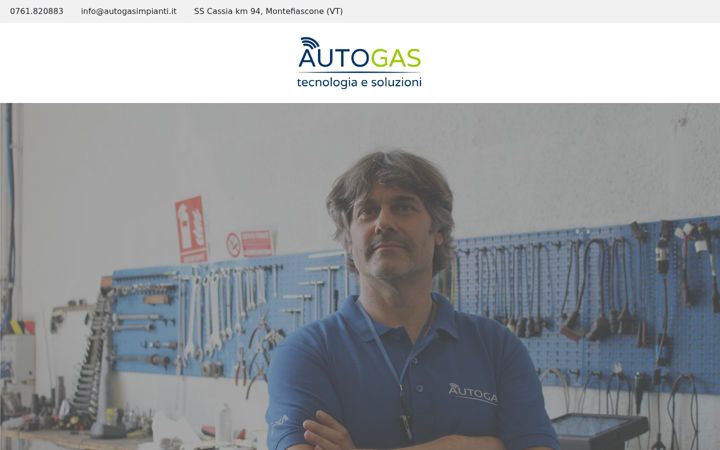 Skjámynd af autogasimpianti.it